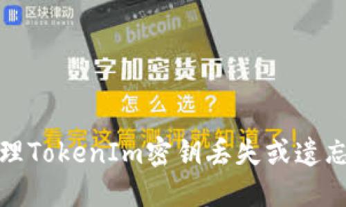 如何处理TokenIm密钥丢失或遗忘的情况