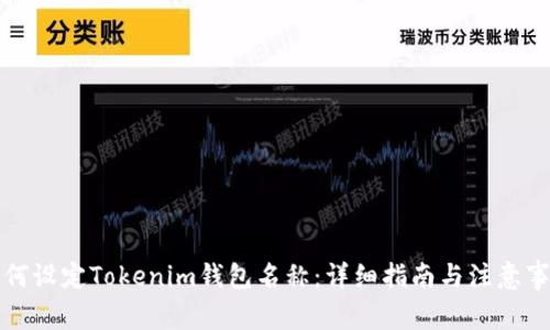 如何设定Tokenim钱包名称：详细指南与注意事项